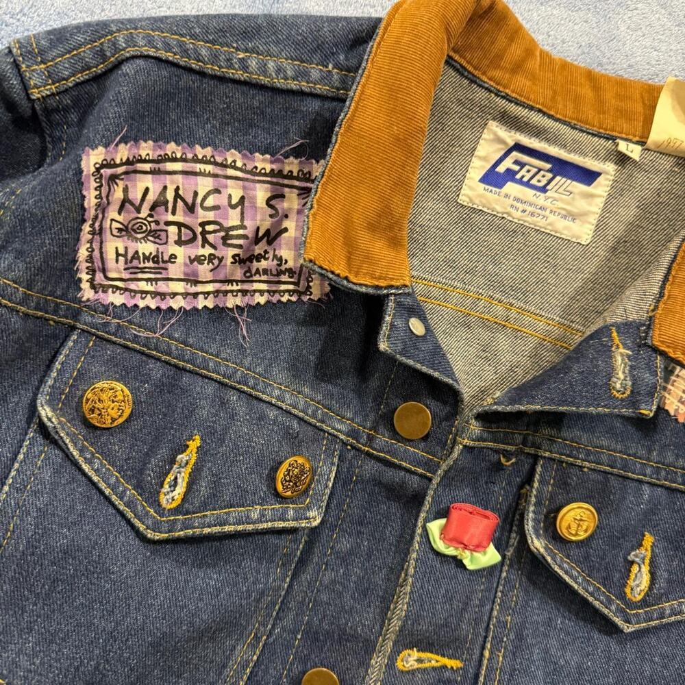 Nancy Drew vintage 1997 jacket from Fabil size large - Picture 5 of 8